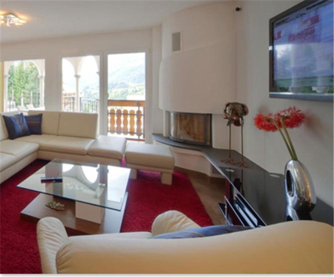 Ferienwohnung Residenz Ambassador B11 Leukerbad Exterior foto