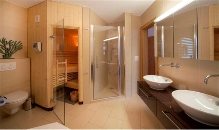 Ferienwohnung Residenz Ambassador B11 Leukerbad Exterior foto