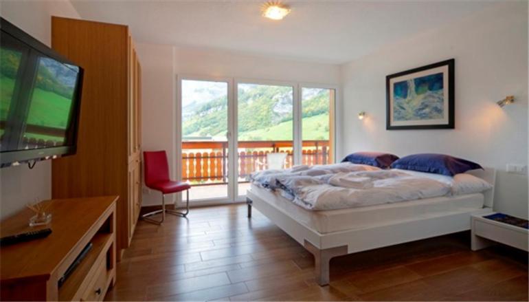 Ferienwohnung Residenz Ambassador B11 Leukerbad Exterior foto